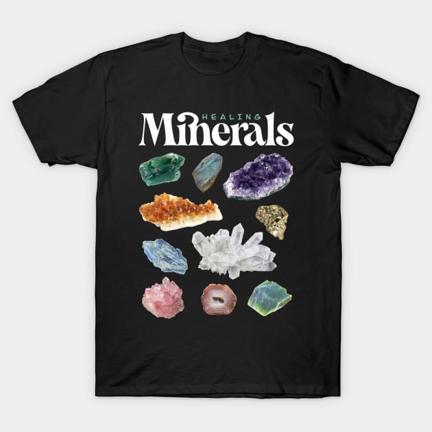 Healing Minerals T-Shirt by NicoleHarvey